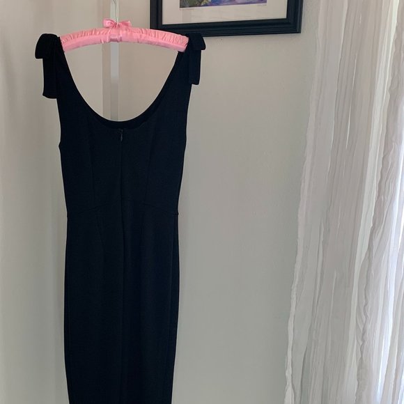 VENUS Lace Up Detail Sleeveless Dress, BLACK, Size XS (2) - Picture 7 of 9